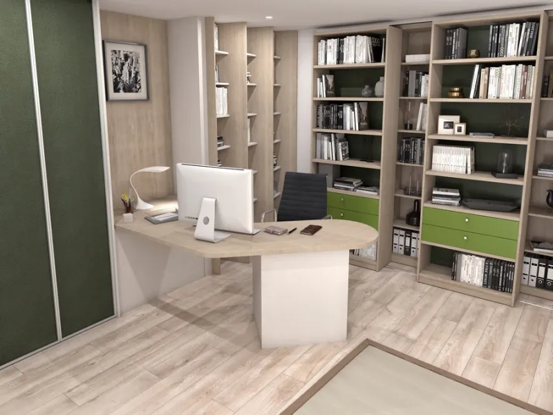 Agencement de bureaux, Hazebrouck, Unik Création
