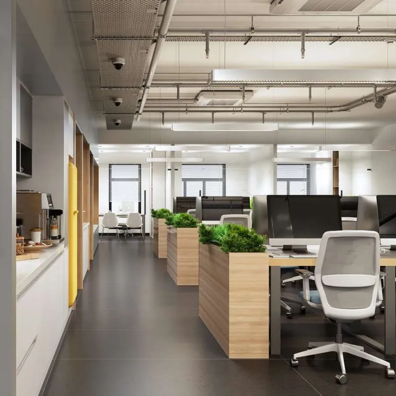 Agencement de bureaux, Hazebrouck, Unik Création
