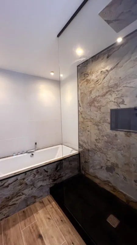 Aménagement de salle de bain, Hazebrouck, Unik Création