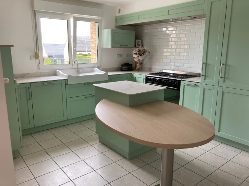Agencement cuisine cottage. UNIK création, Hazebrouck