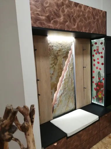 Entrée sur mesure et matières naturelles